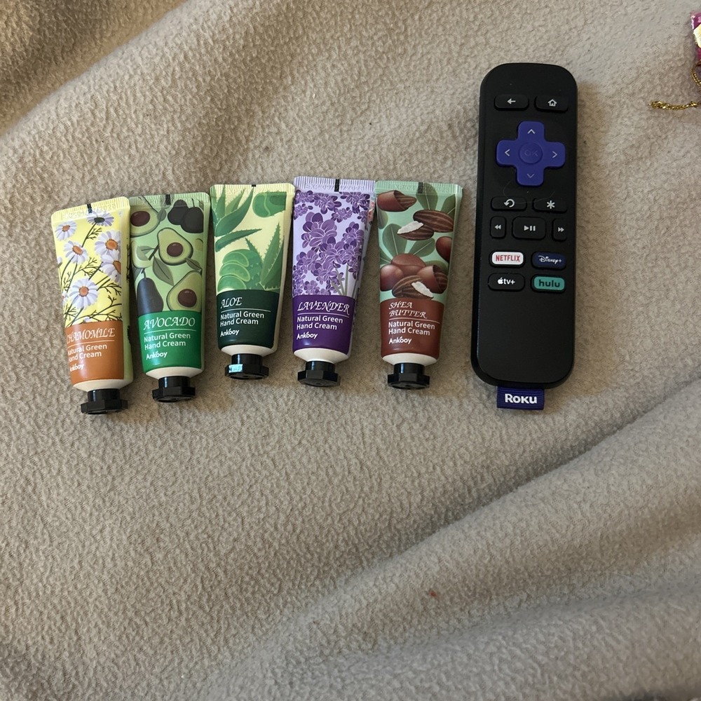 (5) New Ankooy Natural Green Hand Cream Tubes Avocado Aloe  Lavender Exp 4/28